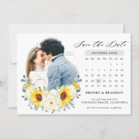 Tournesol ivoire pivoine Floral Eucalyptus Mariage