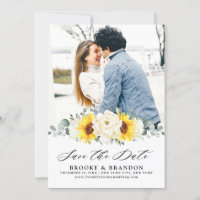 Tournesol ivoire pivoine Floral Eucalyptus Mariage