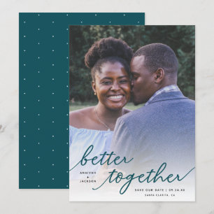 Save The Date Tout Simplement Mieux Ensemble Script Pleine Photo