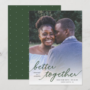 Save The Date Tout Simplement Mieux Ensemble Script Pleine Photo