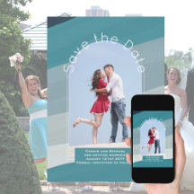 Save the Date Trending | Foto Aquamarin Navy Blue 