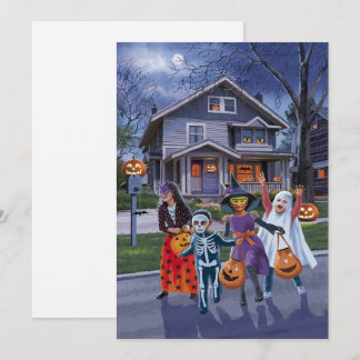 Save The Date Trick or Treat Mignon Halloween 