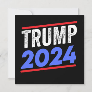 Save The Date Trump 2024 Pour le président Donald Jr. Maga Elect