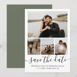 Save the Date Typografie Personalisiert 4 Foto