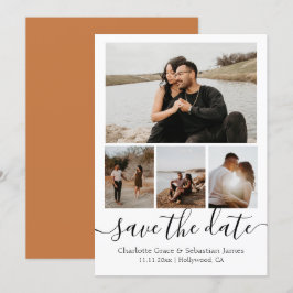 Save the Date Typografie Personalisiert 4 Foto
