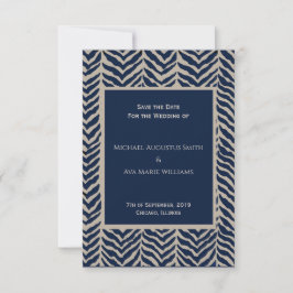Save The Date Un mariage classique en sanglier Enregistrer la ca