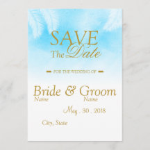 Save the Date unter Palm Sky