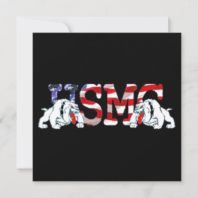 Save The Date USMC Chesty - Devil Dogs - OoRah ! (Devant)