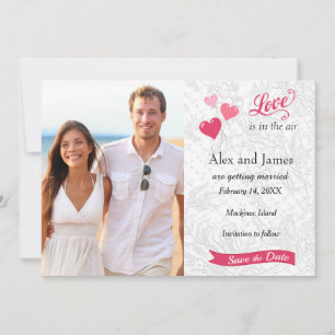 Save The Date Valentines Jour Photo Enregistrer la date