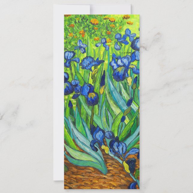 Save The Date Van Gogh Irises (Devant)