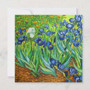 Save The Date Van Gogh Irises