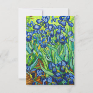 Save The Date Van Gogh Irises