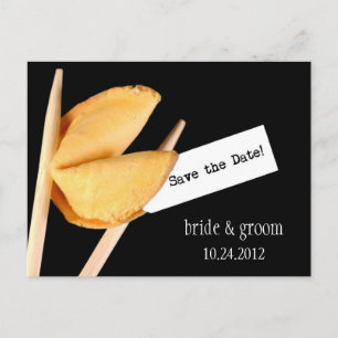 Save the Date Vermögens-Plätzchen-Postkarte Ankündigungspostkarte