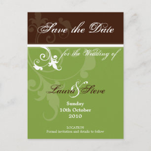 Save the Date: Version 3 Ankündigungspostkarte