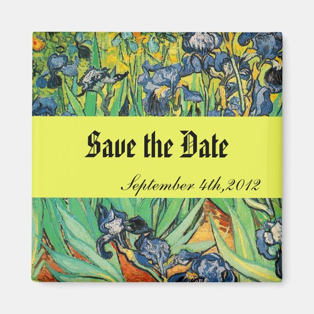 Save the Date, Vincent van Gogh, Ire Magnet (Vorne)
