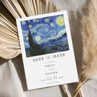 Vincent Van Gogh Mariage de nuit Starry