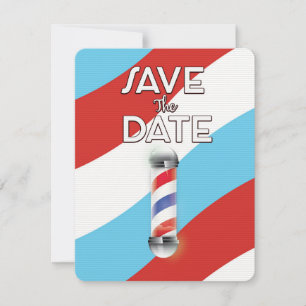 Save the Date Vintage-Barber Shop