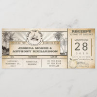 Save the Date - Vintage Einladungen