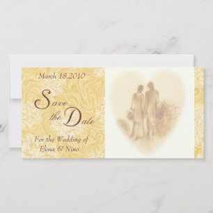 Save The Date Vintage Enregistrer la date