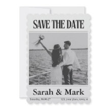 Save the Date Vintage-Zeitung im Trend rund