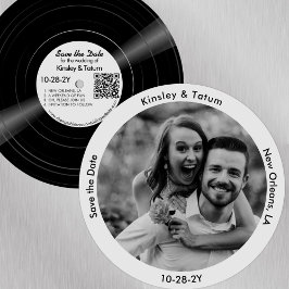 Save The Date Vinyl Enregistrer la photo Enregistrer la date Sof
