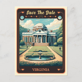 Save The Date | Virginia Einladung Postkarte