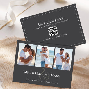 Save the Date Vorlage für die Hochzeitsfotografie