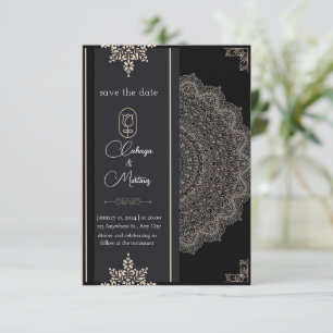 Save The Date Vous êtes invité à notre mariage   Enregistrer la 