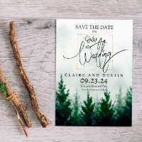 Save the Date Waldbergeinladung