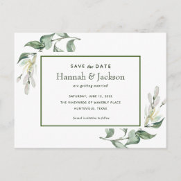 Save the Date *Waverly Place* Postkarte