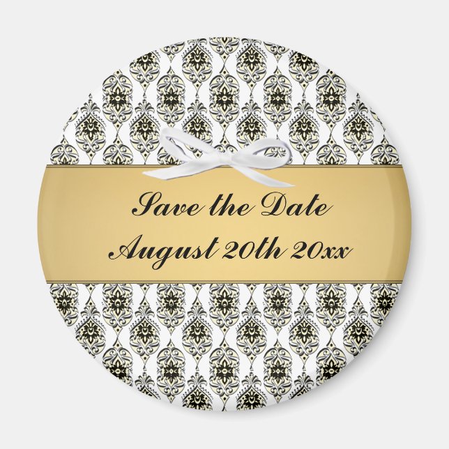 Save the Date Wedding Magnet (Vorne)