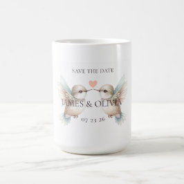 Save the Date Wedding Themed Kaffeetasse