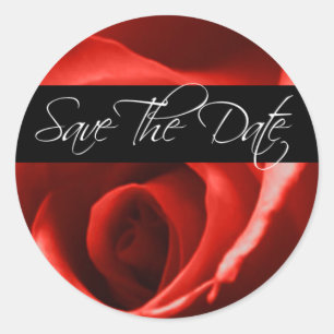 Save the Date Wedding Umschlag Aufkleber