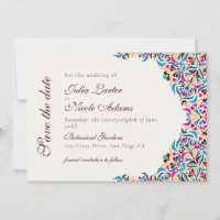 Whimsical Luxury ivoire Floral Style Mariage front