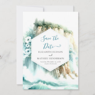 Save The Date Whimsical Ocean Mariage nautique