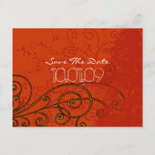 SAVE THE DATE - WIRBEL - ANKÜNDIGUNGSPOSTKARTE