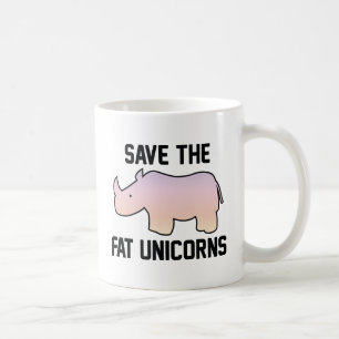 Save The Fat Unicorns Kaffeetasse