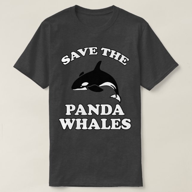 Save the Panda Whales 1 T-Shirt (Design vorne)