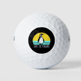 Save The Penguins Golfball