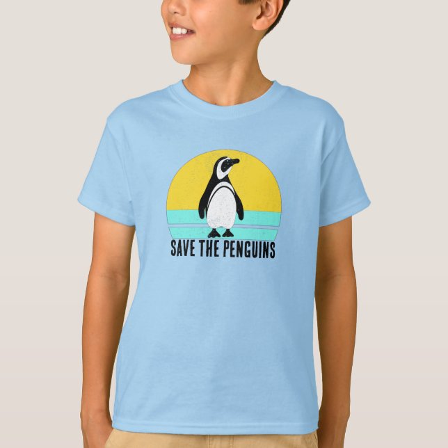 Save The Penguins T-Shirt (Vorderseite)