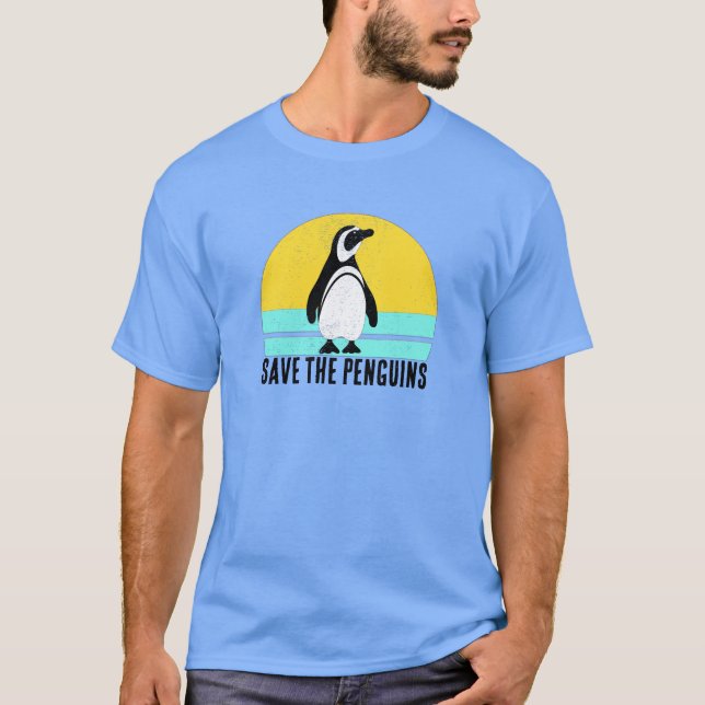 Save The Penguins T-Shirt (Vorderseite)