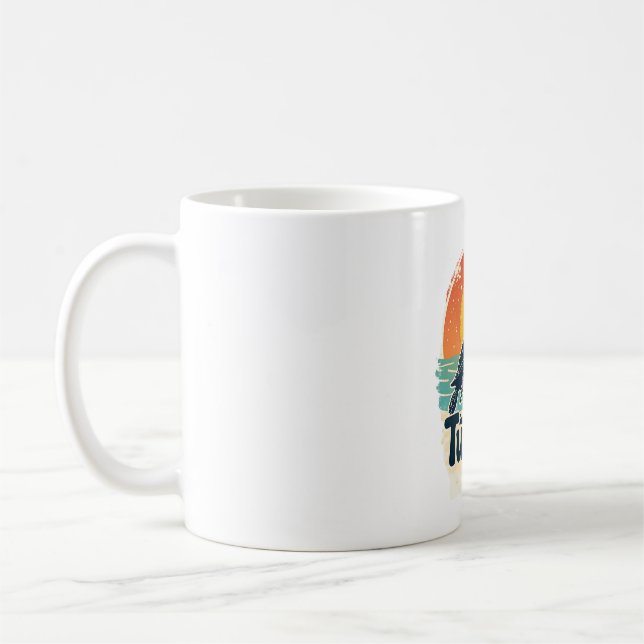 Save The Turtles Animal Rights Sea Turtle Retro St Kaffeetasse (Links)