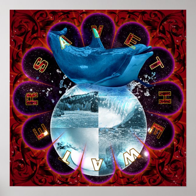 Save the Water - Poster (Devant)