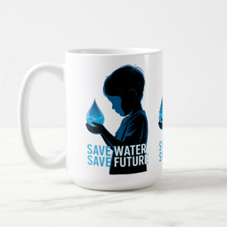 Save Water Save Future Kaffeetasse