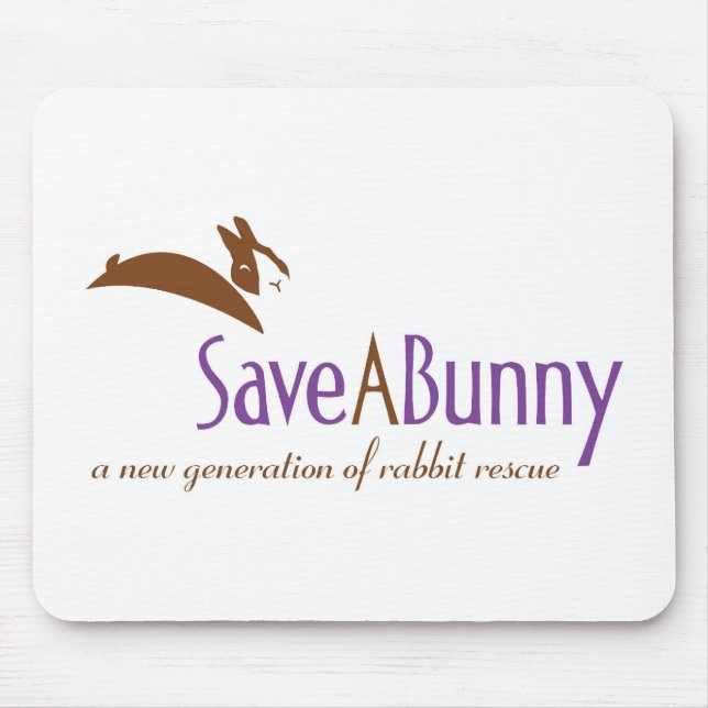 SaveABunny Logo Mousepad (Vorne)