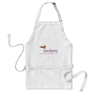 SaveABunny Logo Schürze