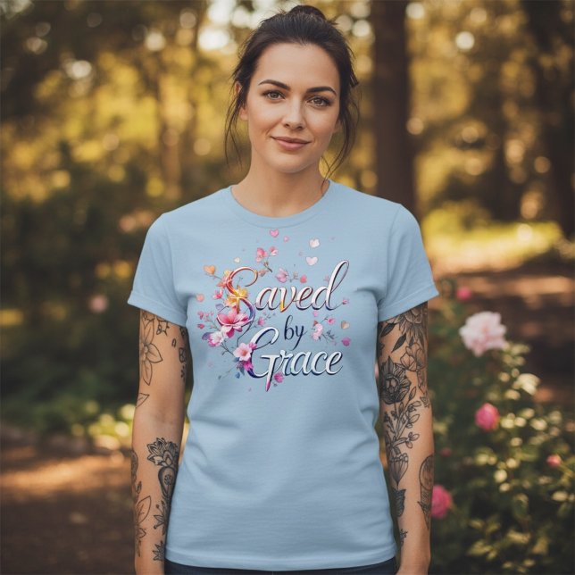 Saved By Grace T-Shirt (Von Creator hochgeladen)