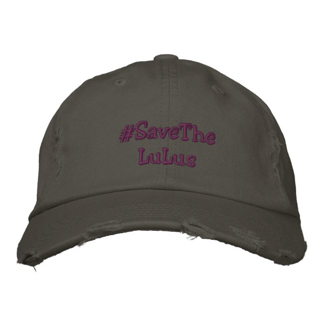 #SaveTheLuLus Casquette (Devant)