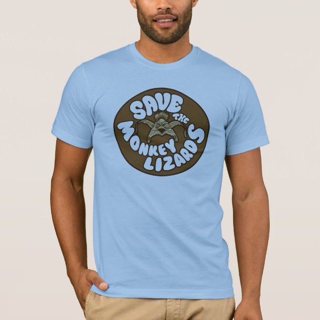 SaveTheMonkeyLizards T-Shirt (Vorderseite)