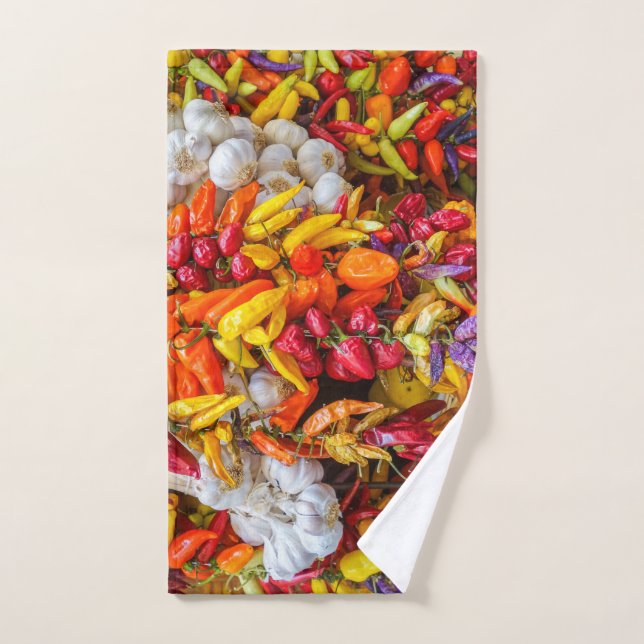 Saveurs méditerranéennes (Serviette à main)